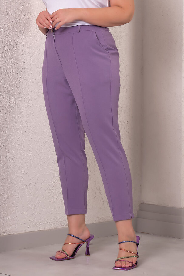 BELİ LASTİKLİ KUMAŞ PANTOLON