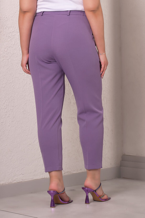 BELİ LASTİKLİ KUMAŞ PANTOLON