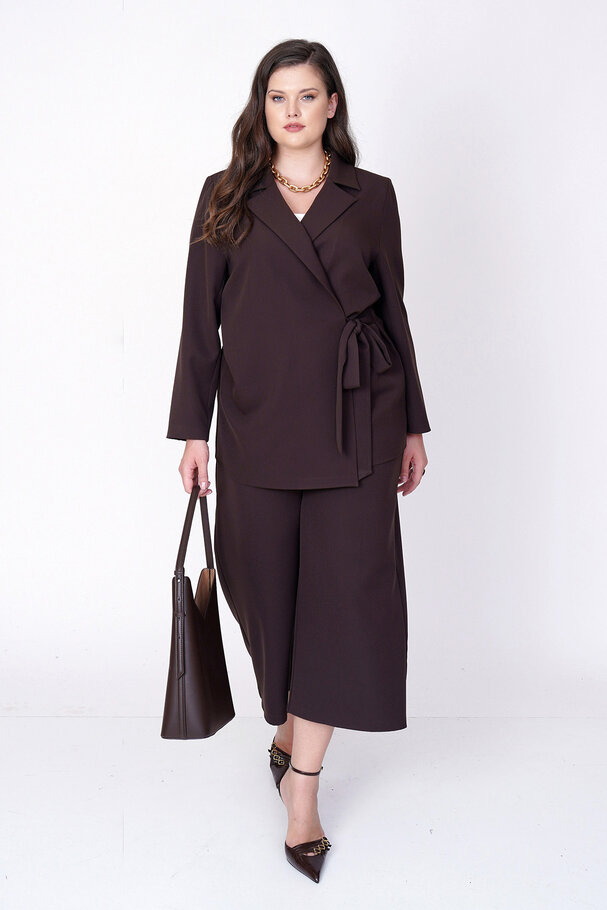 BELTED BLAZER JACKET