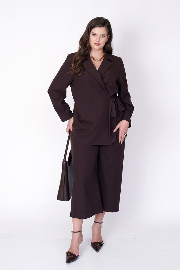 BELTED BLAZER JACKET