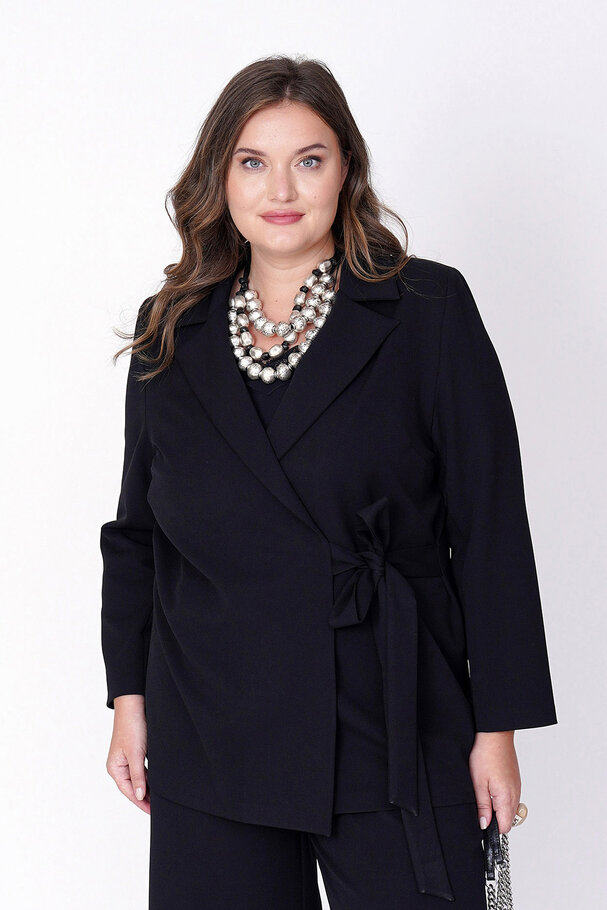 BELTED BLAZER JACKET