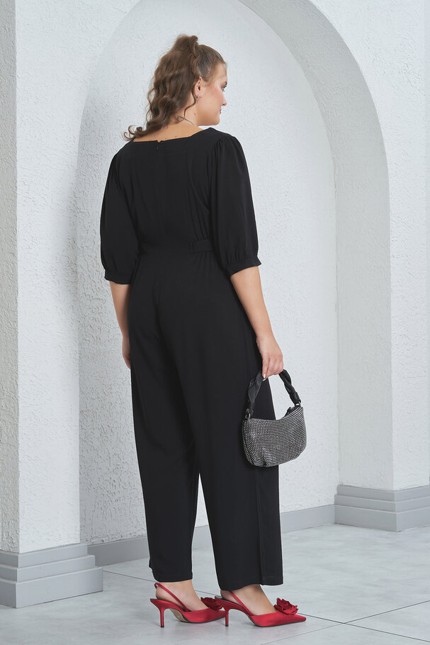 BELTED JUMPSUIT