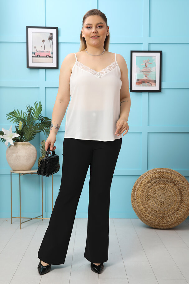 FLARED TROUSERS