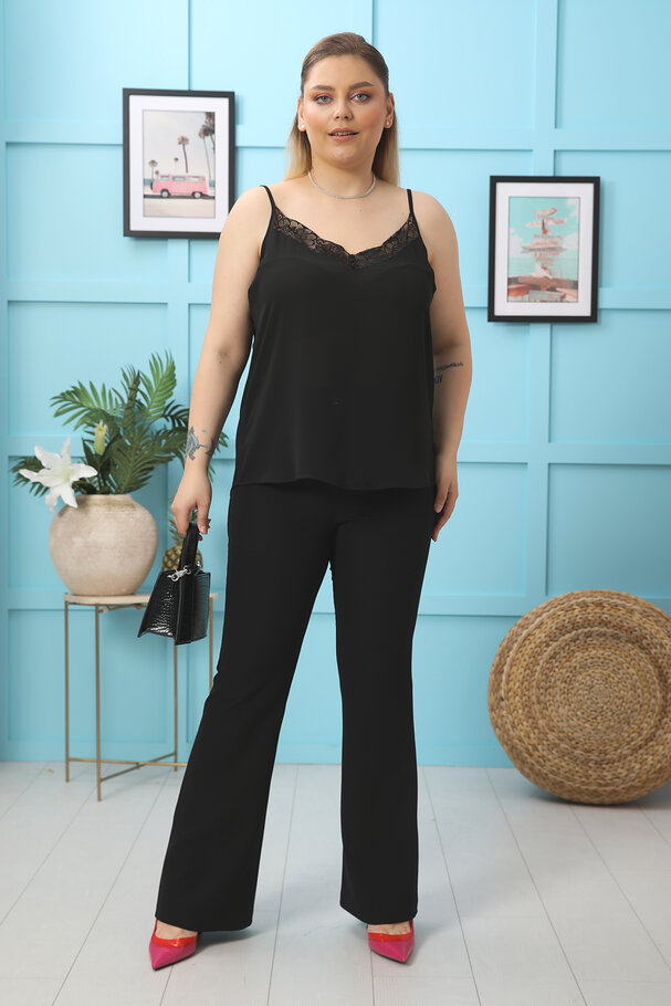 FLARED TROUSERS