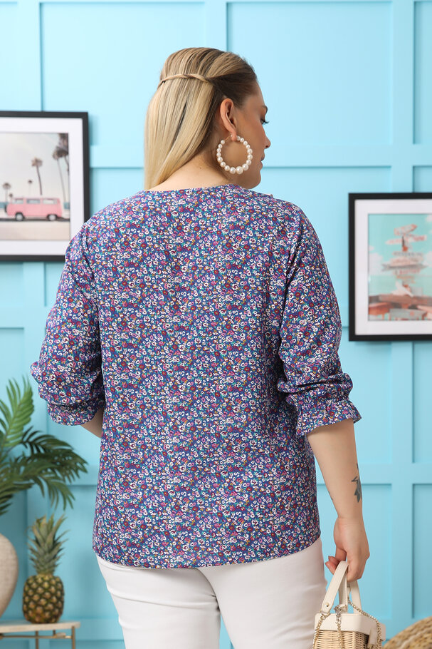 FLORAL PRINT VINTAGE SHIRT