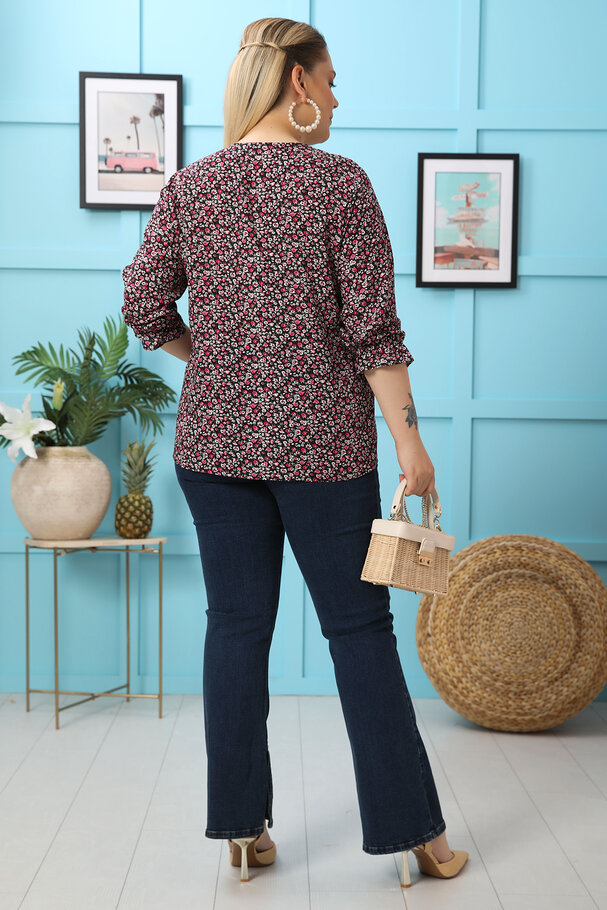 FLORAL PRINT VINTAGE SHIRT