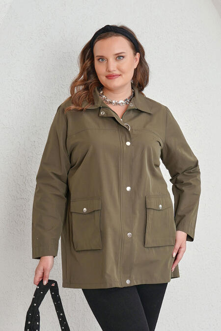 Büyük Moda - BOMBER PAMUK TRENÇKOT (1) Büyük Moda - BOMBER PAMUK TRENÇKOT (1)