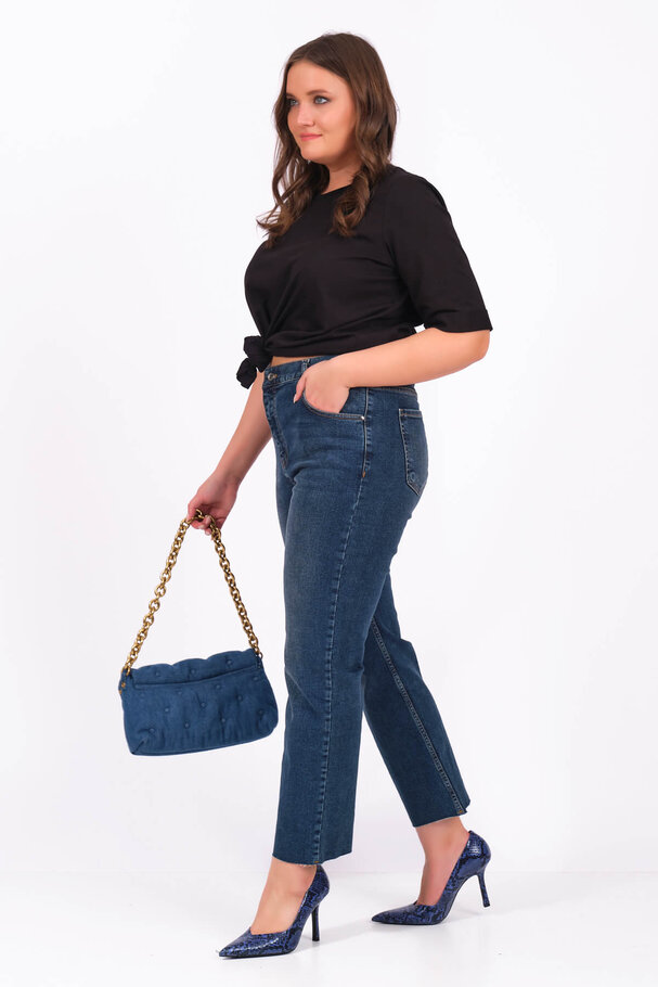 BOOTCUT KESİK PAÇA JEAN