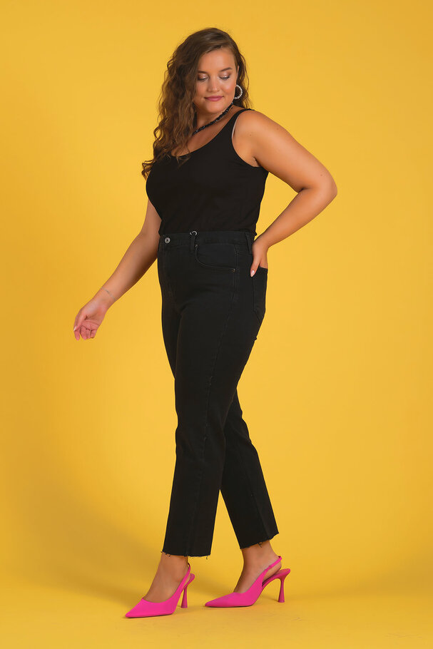 BOOTCUT KESİK PAÇA JEAN