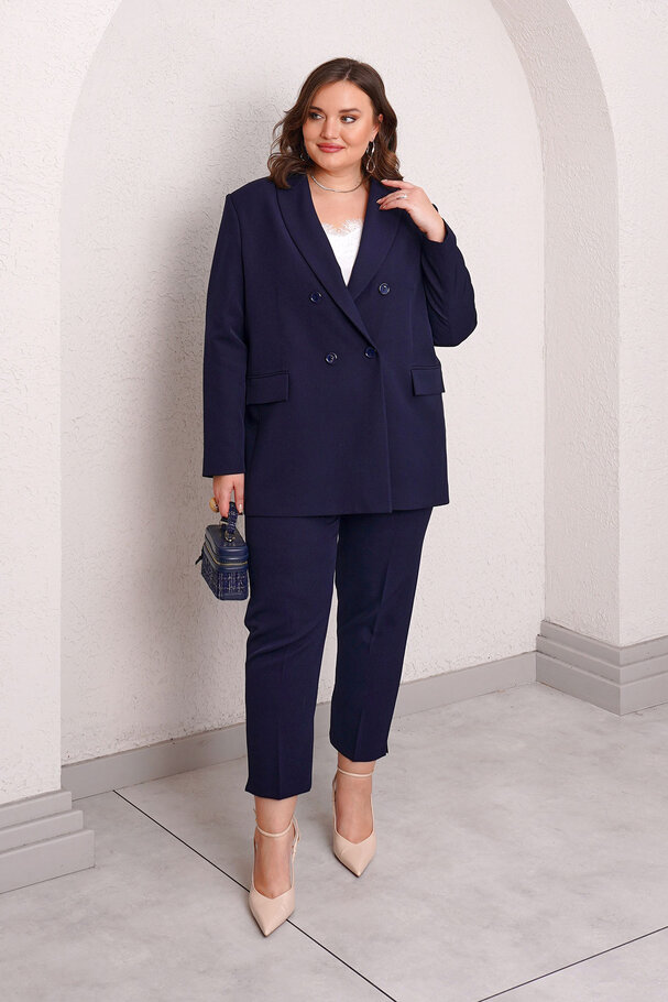 ASTARLI KRUVAZE BLAZER CEKET