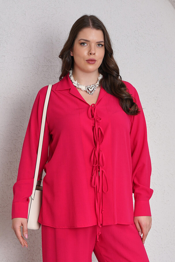 BAĞCIK DETAYLI BÜRÜMCÜK ALT - ÜST TAKIM