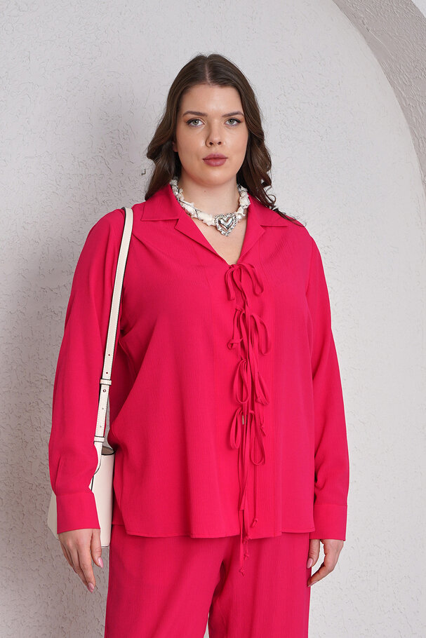 BAĞCIK DETAYLI BÜRÜMCÜK ALT - ÜST TAKIM