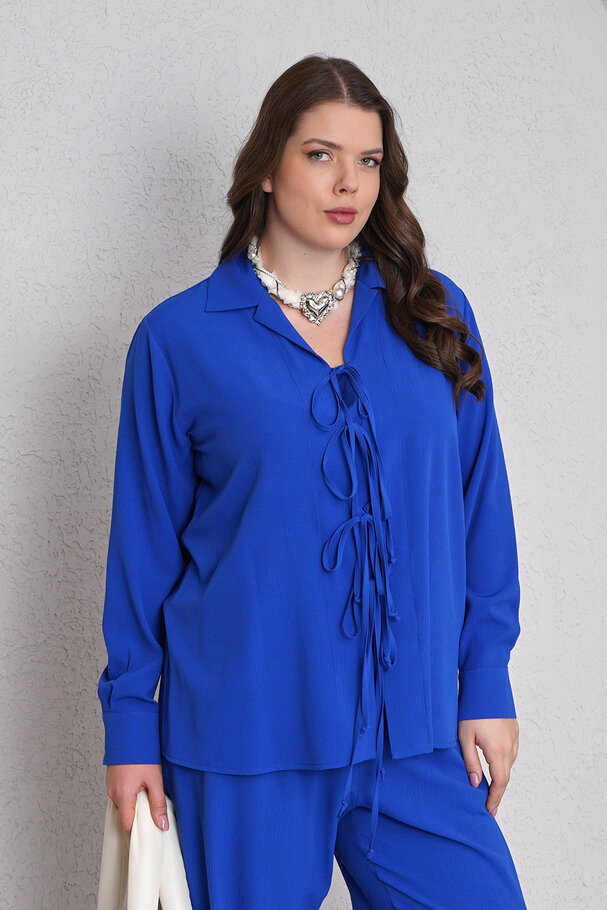 BAĞCIK DETAYLI BÜRÜMCÜK ALT - ÜST TAKIM