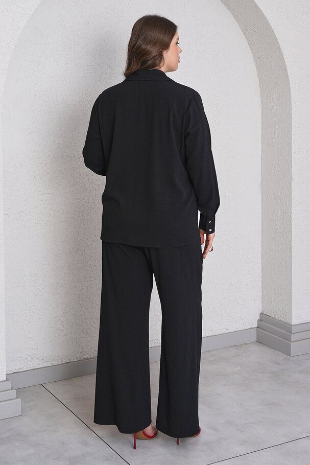 BAĞCIK DETAYLI BÜRÜMCÜK ALT - ÜST TAKIM