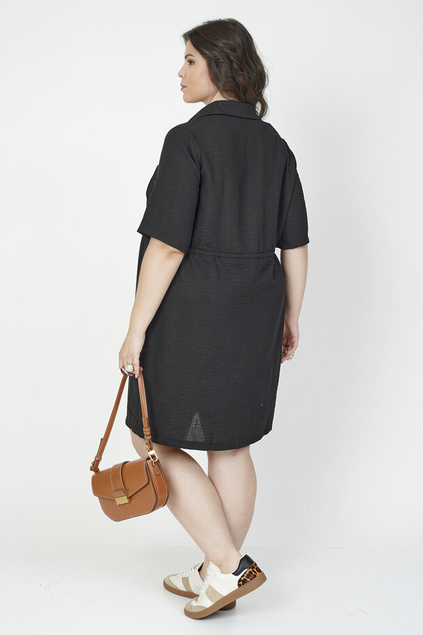 BAMBU KETEN YAKALI ELBİSE