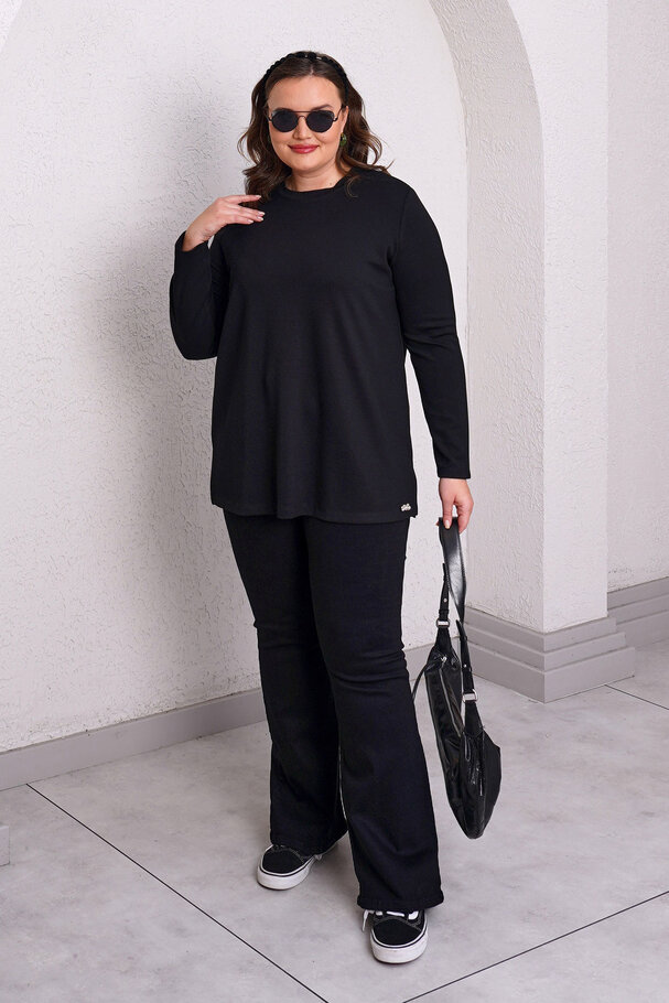 BASIC MODAL UZUN KOLLU TİŞÖRT