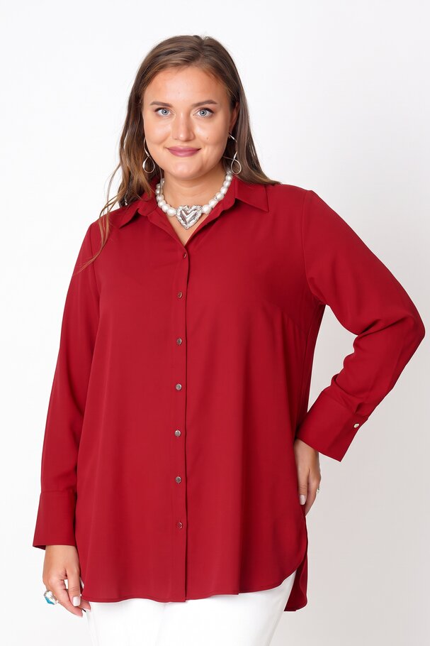 BASIC SATEN YÜZEYLİ GÖMLEK