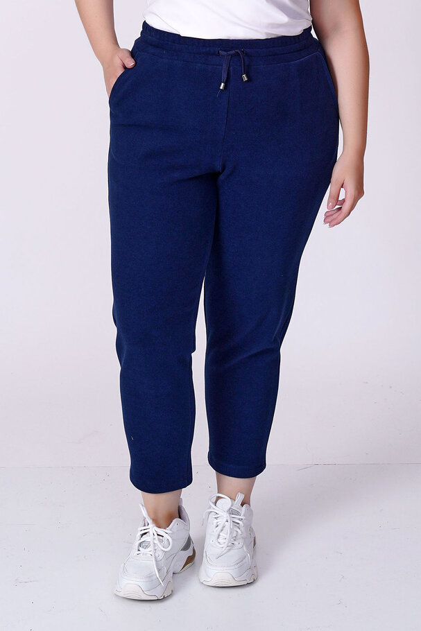 BELİ LASTİKLİ HAVUÇ TRİKO PANTOLON