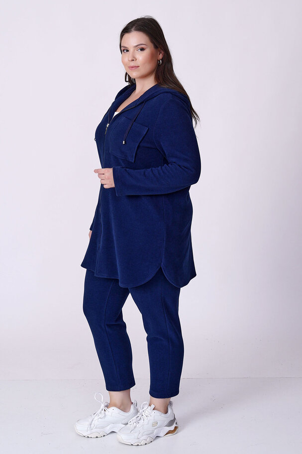 BELİ LASTİKLİ HAVUÇ TRİKO PANTOLON