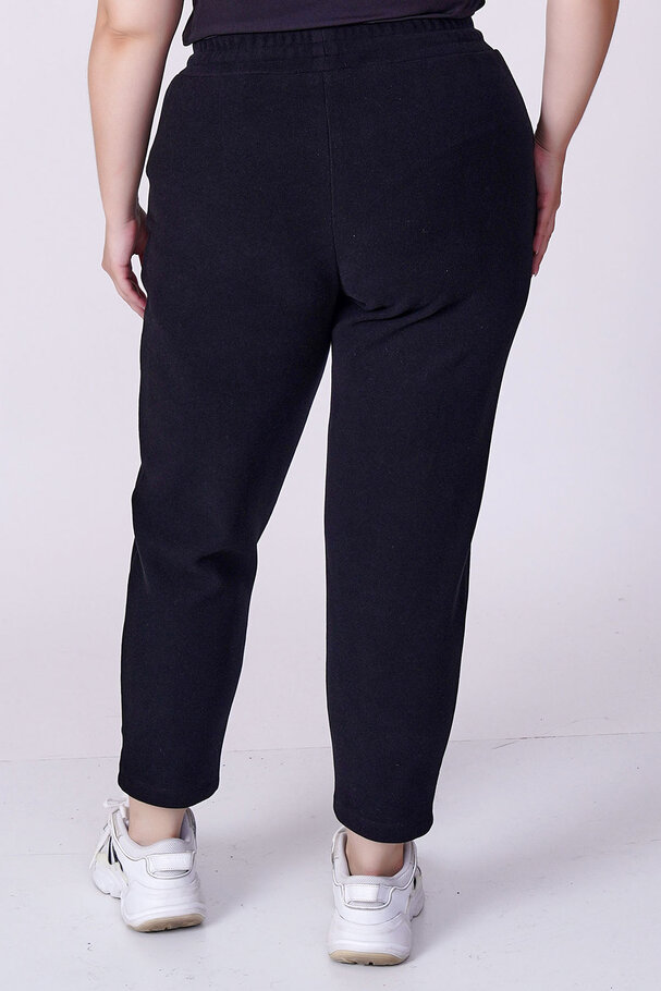 BELİ LASTİKLİ HAVUÇ TRİKO PANTOLON