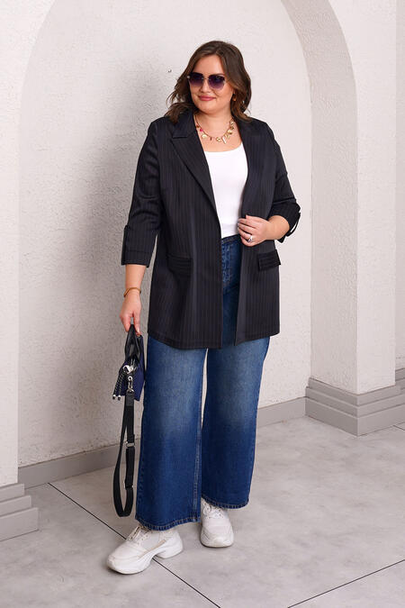  - ÇİZGİLİ BLAZER CEKET (1)