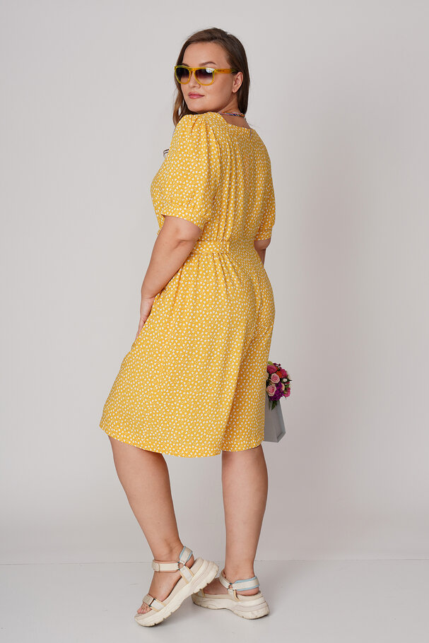 DESENLİ KISA VİSKOZ TULUM