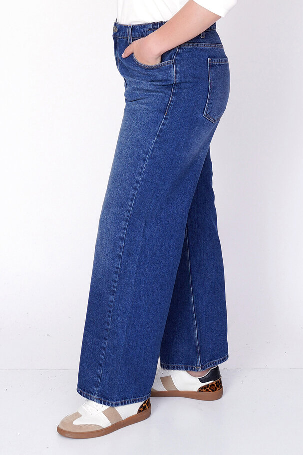 DÜZ KESİM YÜKSEK BEL JEAN