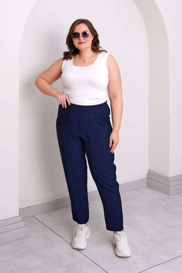 HAVUÇ DÖKÜMLÜ PANTOLON