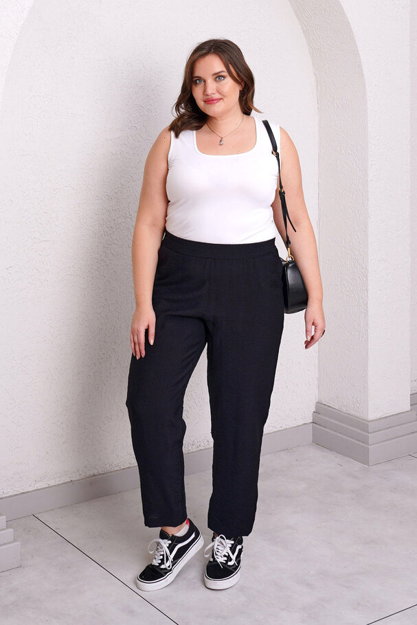 HAVUÇ DÖKÜMLÜ PANTOLON