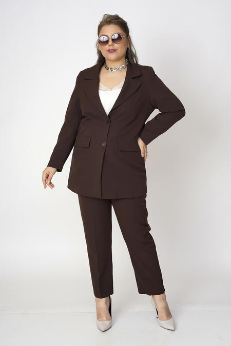 Büyük Moda - KIVRIK KOLLU BLAZER CEKET