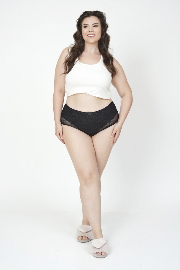 ÖNÜ ÇİFT KAT DANTEL KÜLOT