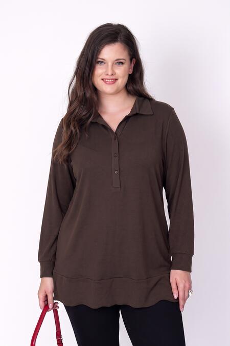  - POLO YAKA İNCE TRİKO BLUZ (1)