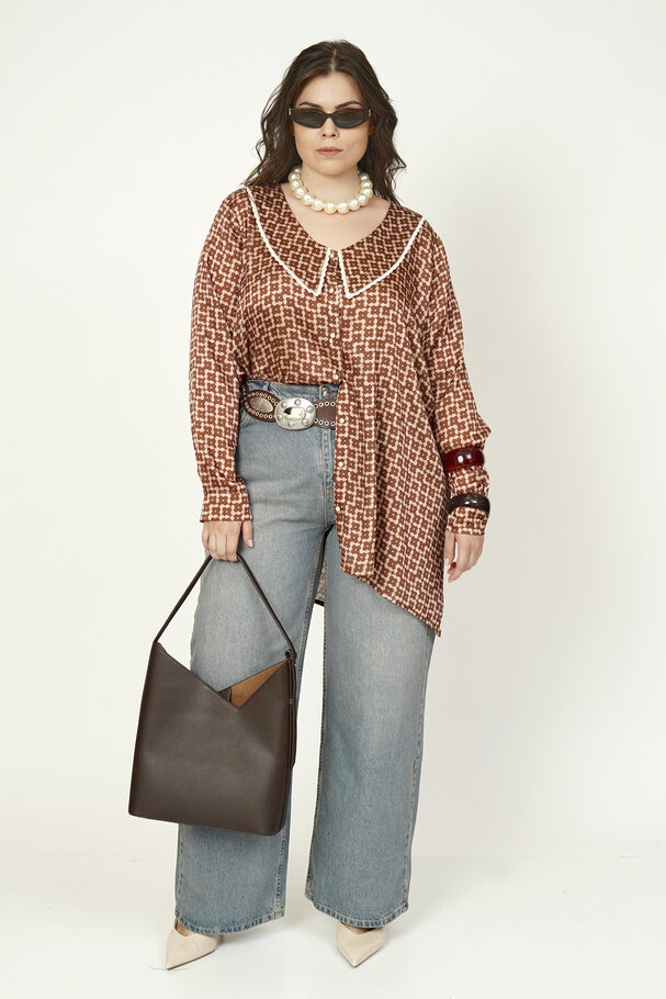 RETRO BEBE YAKA GÖMLEK