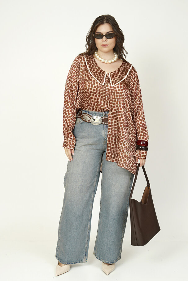 RETRO BEBE YAKA GÖMLEK