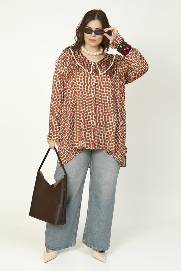 RETRO BEBE YAKA GÖMLEK