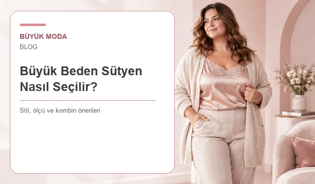 Büyük Beden Sütyen Nasıl Seçilir? Bant, Cup ve Prova Rehberi