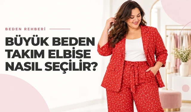 Büyük Beden Takım Elbise Nasıl Seçilir? Kadın Takım Rehberi