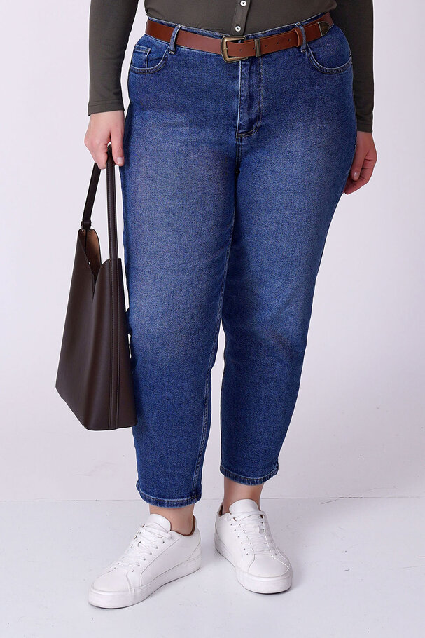 YÜKSEK BEL MOM FIT JEAN