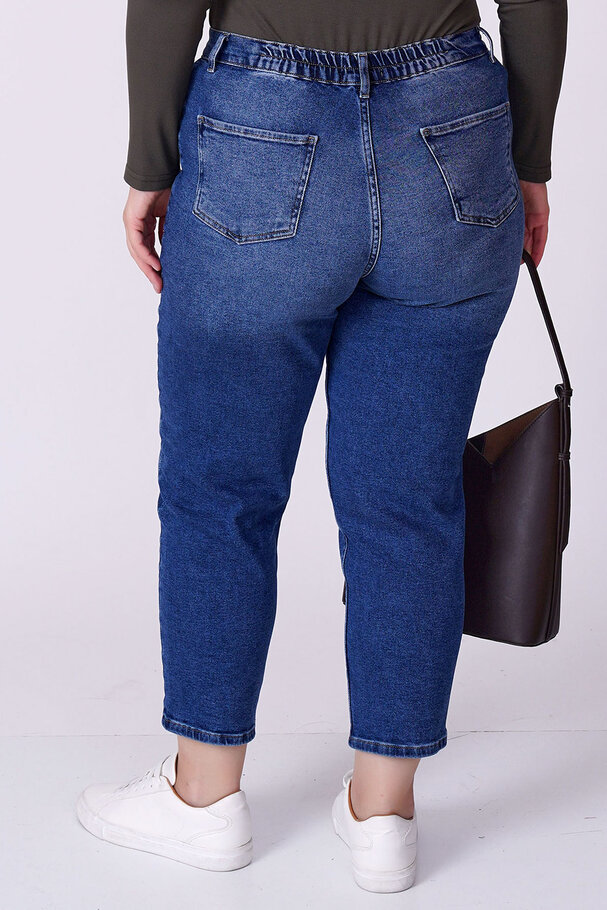 YÜKSEK BEL MOM FIT JEAN