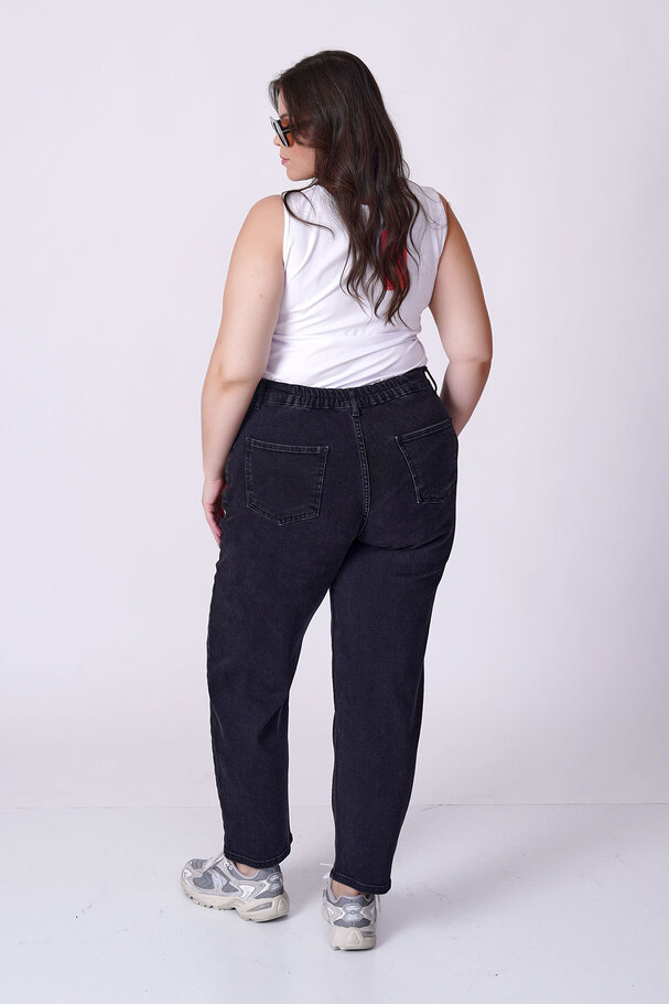 YÜKSEK BEL MOM FIT JEAN