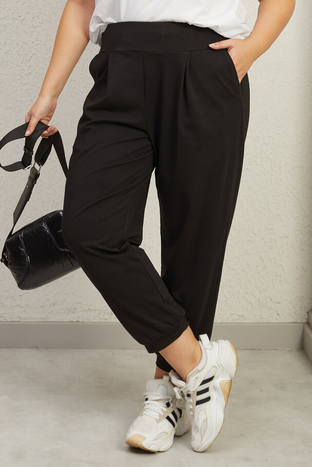 CARROT RELAXED-FIT TROUSERS