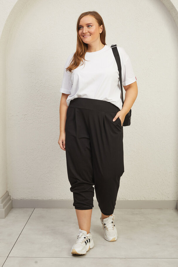 CARROT RELAXED-FIT TROUSERS