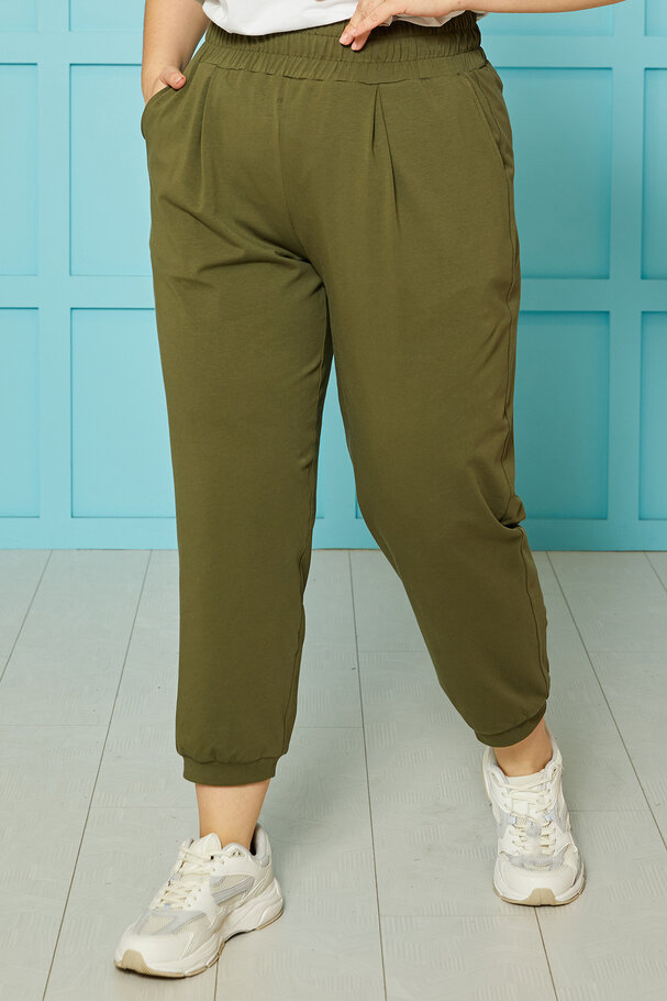 CARROT RELAXED-FIT TROUSERS