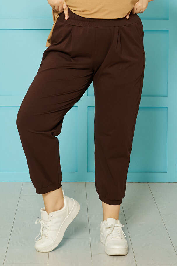 CARROT RELAXED-FIT TROUSERS