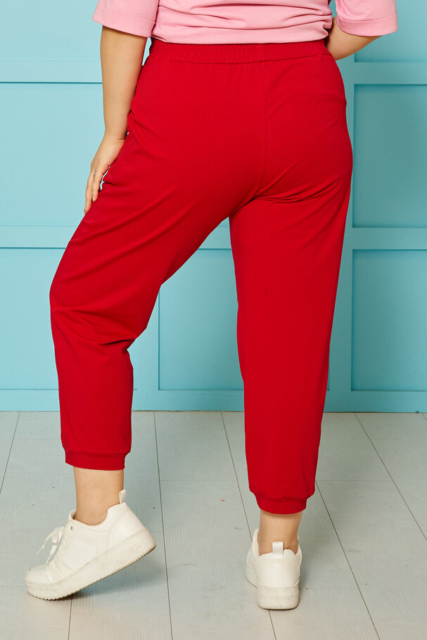 CARROT RELAXED-FIT TROUSERS