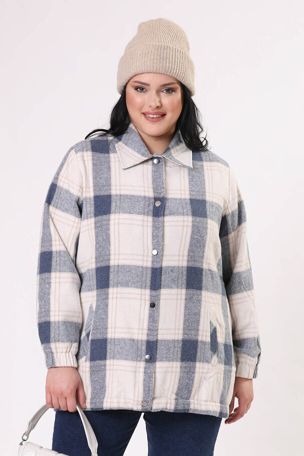 CHECKED OVERSHIRT WITH LINING