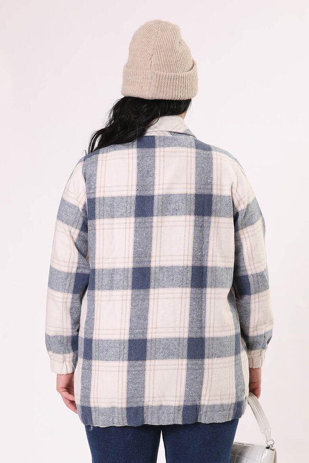 CHECKED OVERSHIRT WITH LINING