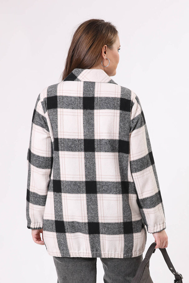 CHECKED OVERSHIRT WITH LINING