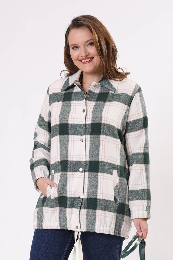 CHECKED OVERSHIRT WITH LINING