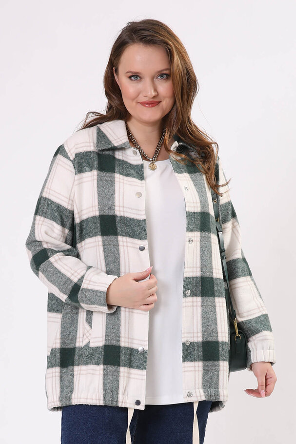 CHECKED OVERSHIRT WITH LINING